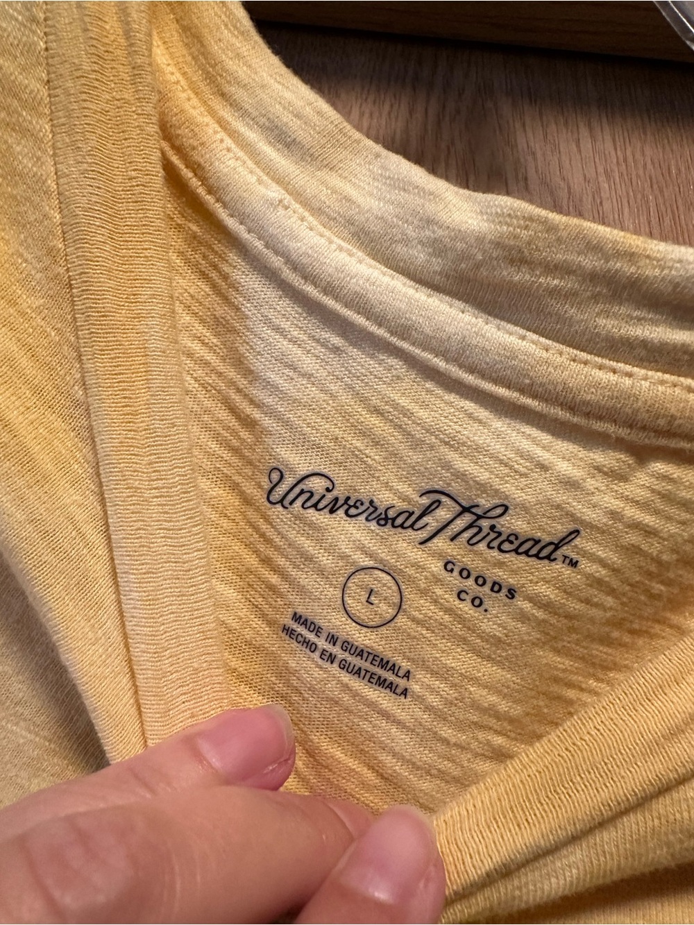 Sleeveless Yellow Tie-Dye Maxi Dress. Universal Thread Brand - Picture 2 of 4